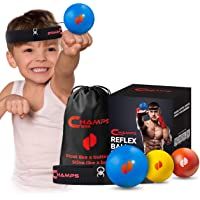 Los mejores  - Champs MMA Boxing Reflex Ball - Equipo de Boxeo Fight Speed- Boxing Gear Punching Ball Ideal para Velocidad de reacción…